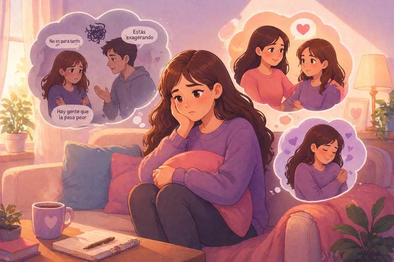 Invalidación emocional: cuando lo que sentís no es escuchado